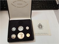 OF) 1967 silver Canadian mint set
