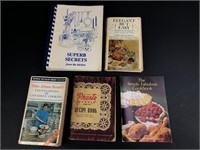 5 Vintage Recipe Books