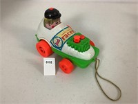 70's AMLOID "JUMPIN' JIMMY" RACER PULL TOY