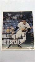 Alan Trammell Detroit Tigers Unauthenticated Signd
