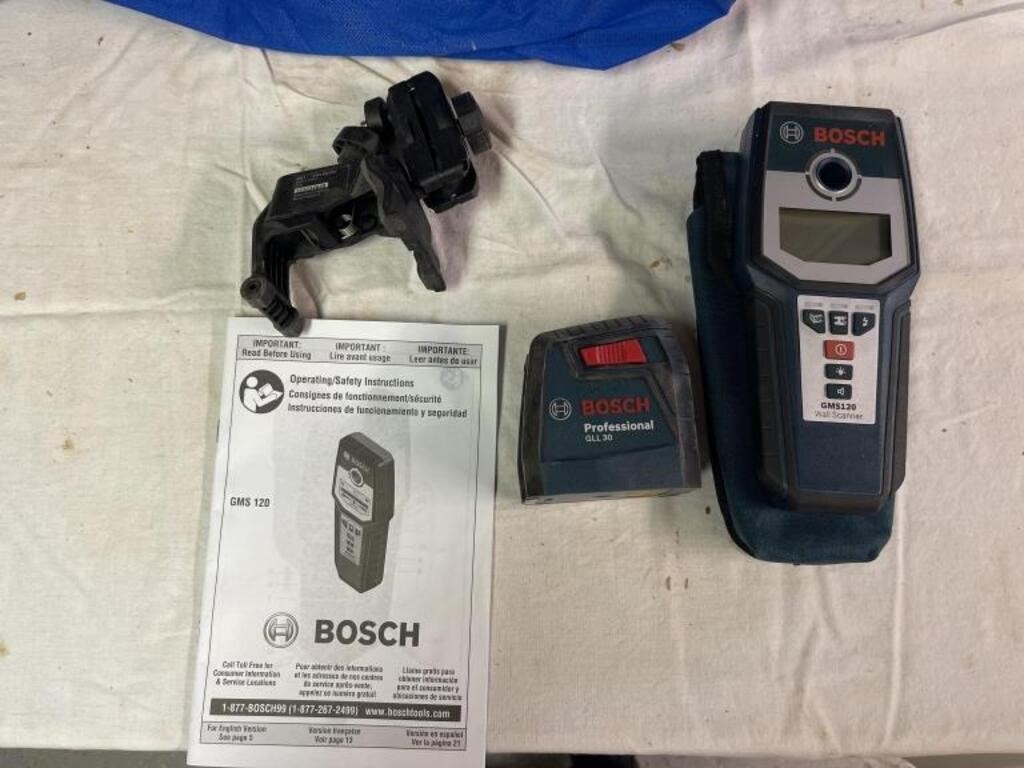 Bosch wall scanner- see pictures
