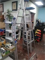 Choice of three metal ladders