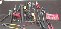 Box Tools-Snips, Soldering Irons, Misc