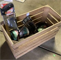 Wooden Crate w/ Misc.Shop Items