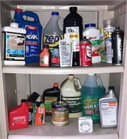 2 Shelves of Garage Products