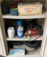 Three Shelves of Garage Products, Tile
