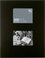 New- kieragrace KG Photo Album - Black, Holds 2