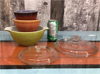 Mixing bowls and spare lids