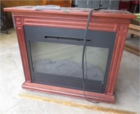 Heat Surge electric fireplace, used