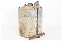 Antique Galvanized Gas Can