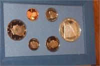 1987 Prestige Silver Proof Set