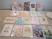 NEW Thank You Good Luck Home Sweet Home Baby CARDS