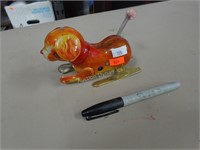 Mechanical Tin Windup Toy, Dog