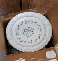 All floral stoneware
