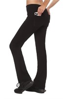 C239  Nirlon Yoga Pants, Pockets - High Waist, Wom