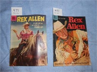 No. 26 & 27 Rex Allen Comic Books