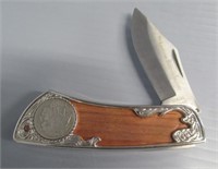 Folding knife by American Historic Society Serial