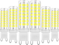 NEW 6PK Dimmable G9 LED Bulbs 7W