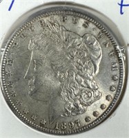 1897 Silver Morgan Dollar