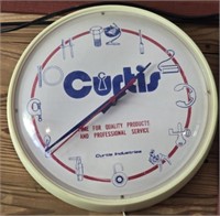 Vintage Curtis Industries Clock UNTESTED