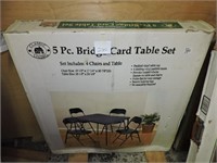 Card Table & Chairs