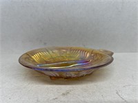 Carnival glass dish