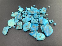 500 CARATS TURQUOISE BEADS