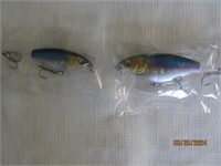 Fishing Lure New Lot Of 2 Bass Rotating Tail