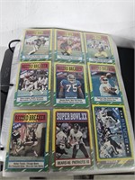 1986 complete football card set