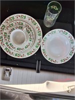 Christmas dish set -6 pieces