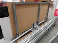 A Frame Mobile Stock Trolley 2430mm No Stock
