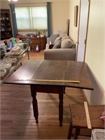 Wooden Table Double Drop Leaf