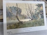 Paul Sawyier Elkhorn Creek 9x13