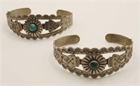 (KC) Southwest Style Nickel Silver and Turquoise
