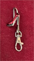 Red Heel Purse Holder and Key Chain