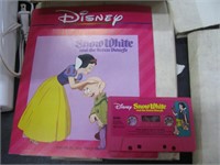 DISNEY SNOW WHITE BOOK & CASSETTE