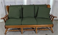 Vintage Danish Three Seater Sofa