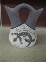 Vintage Native American Wedding Vase pottery
