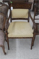 Dutch Marquetry Chair w/ Inlay