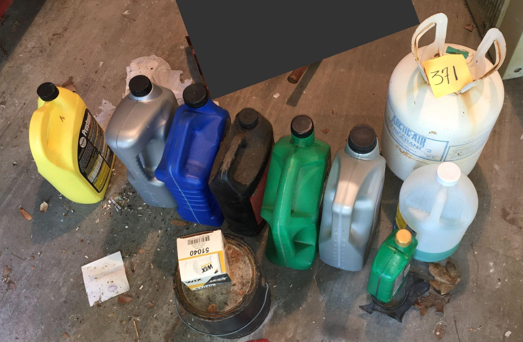 Misc. Lot with Refrigerant