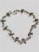 $220   Silver Bracelet (~weight 6.07g)
