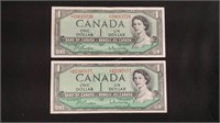 2 - Canada One Dollar Replacement Note