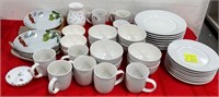 336 - 34 PIECES MIXED DISHWARE (F85)