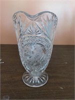 Vintage Echt Cleikristall clear crystal pitcher