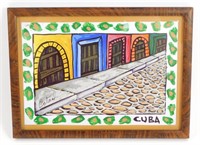 Cuba Painting - Signed