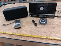Polaroid Speaker, Sylvania Am/Fm Radio & XD