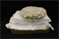 Lace and Crocheted Linens