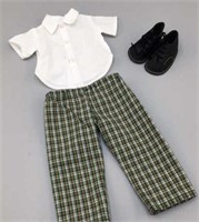 Sasha Doll Clothes16in Gregor Doll pants/shoes