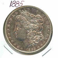 1885 Morgan Silver Dollar