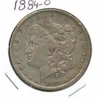 1884-O Morgan Silver Dollar